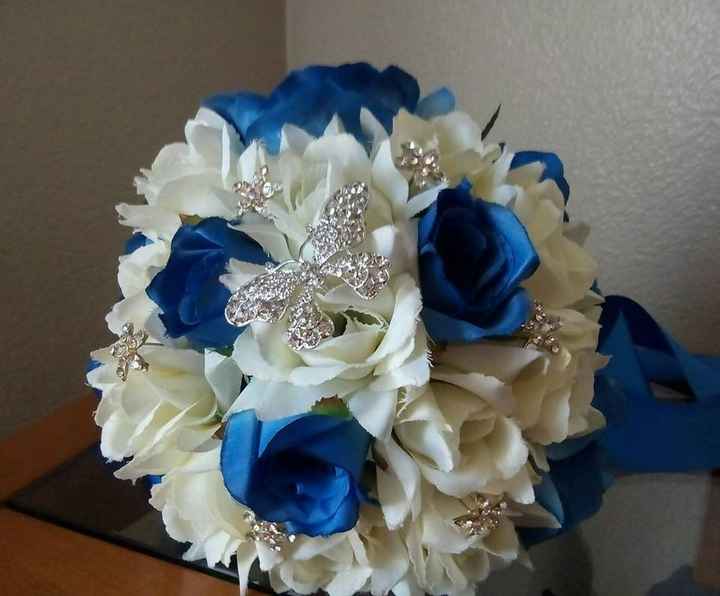 rosas azul