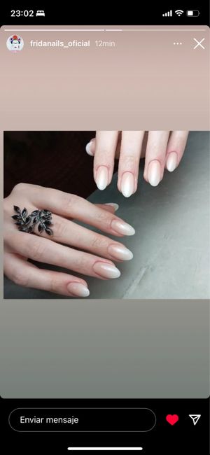 💅Dilema manicura uñas de novia (tipo y color) 6