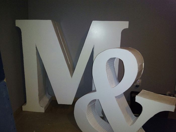 Letras 3d gigantes - 1
