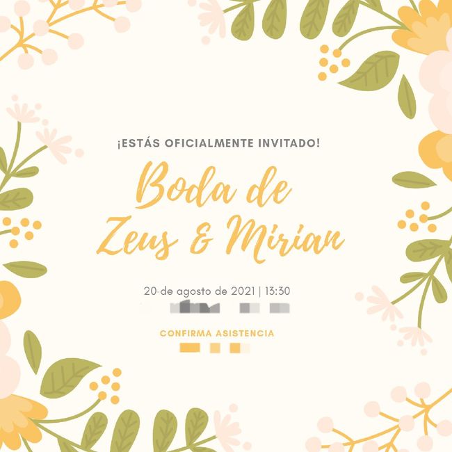 Nueva invitaciones para el nuevo día 2