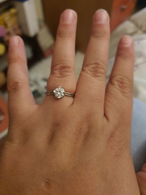 Como es vuestro anillo 💍 de pedida? 16