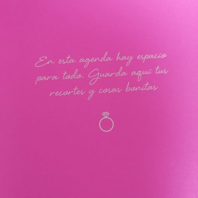 La agenda de nuestra boda - El regalo perfecto❤️ 4