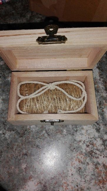 Cajita para los anillos!!! - 2