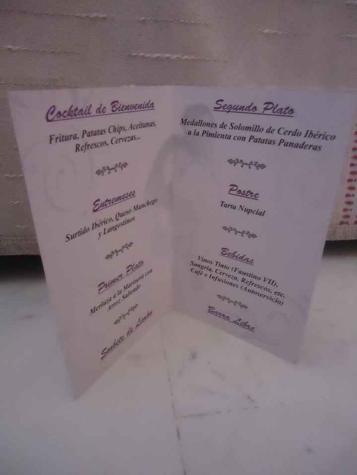 el menu