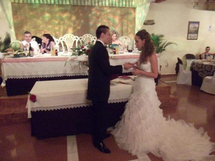 con la tarta