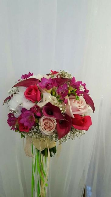 De que color vais a llevar vuestro ramo de novia? - 1