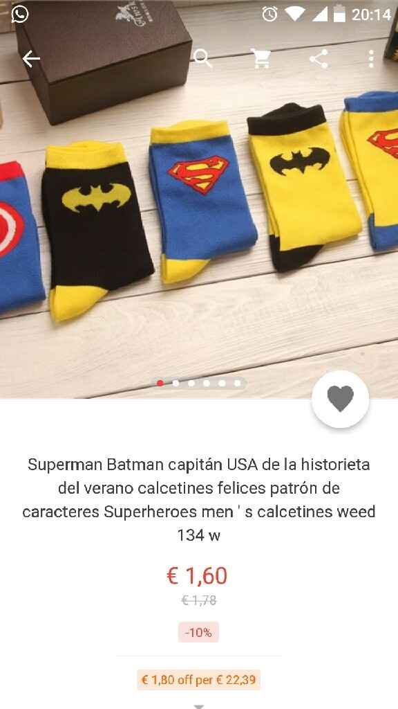 Ayuda!!calcetines de superheroes personalizados - 1