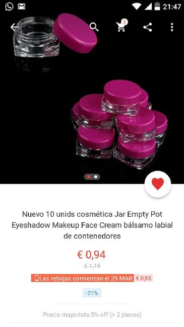 Botecitos bálsamo labial - 1