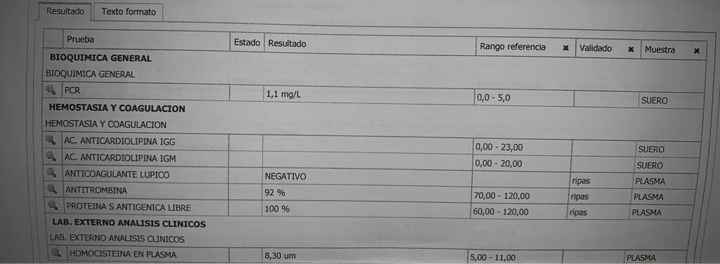 Pruebas Abortos de Repetición - 1