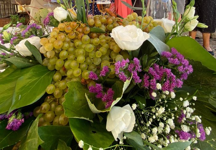 Flores en las mesas 1