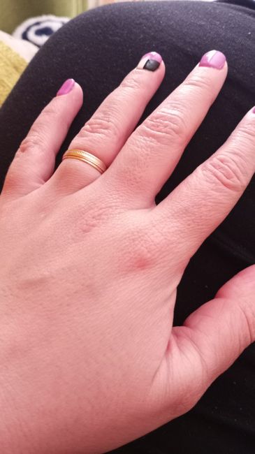 Enseñad vuestras alianzas de boda y vuestro anillo de compromiso ❤️😍💍 3