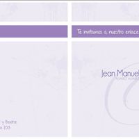 invitacion de boda - frontal