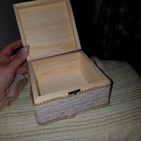 Cajita para las toallitas del arbol de huellas! - 1