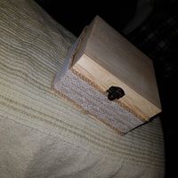 Cajita para las toallitas del arbol de huellas! - 2