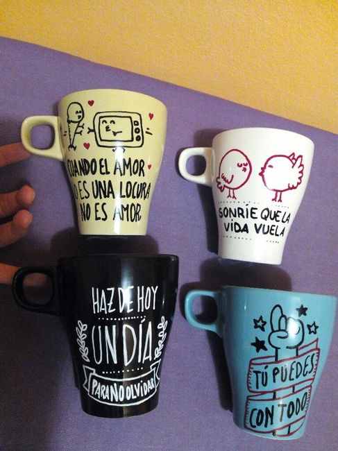 Los tazas en proceso. ... jeje - 1
