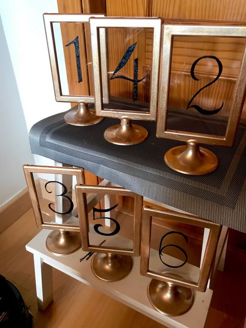 Centros de mesa Low cost 7
