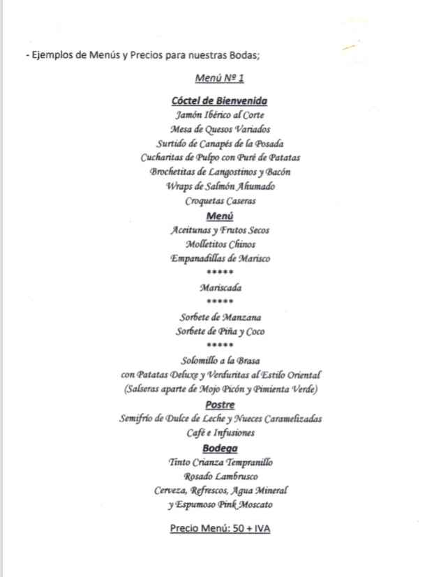 Te pagan la celebración los invitados? - 1