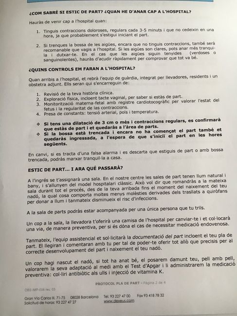Embarazo y parto en la dexeus-hospital quirón universitario bcn - 1
