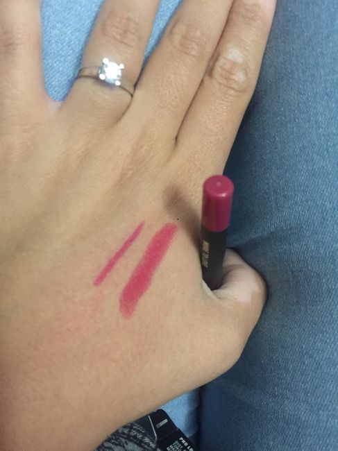 Novia con labios rojos, ¿si o no? - 2