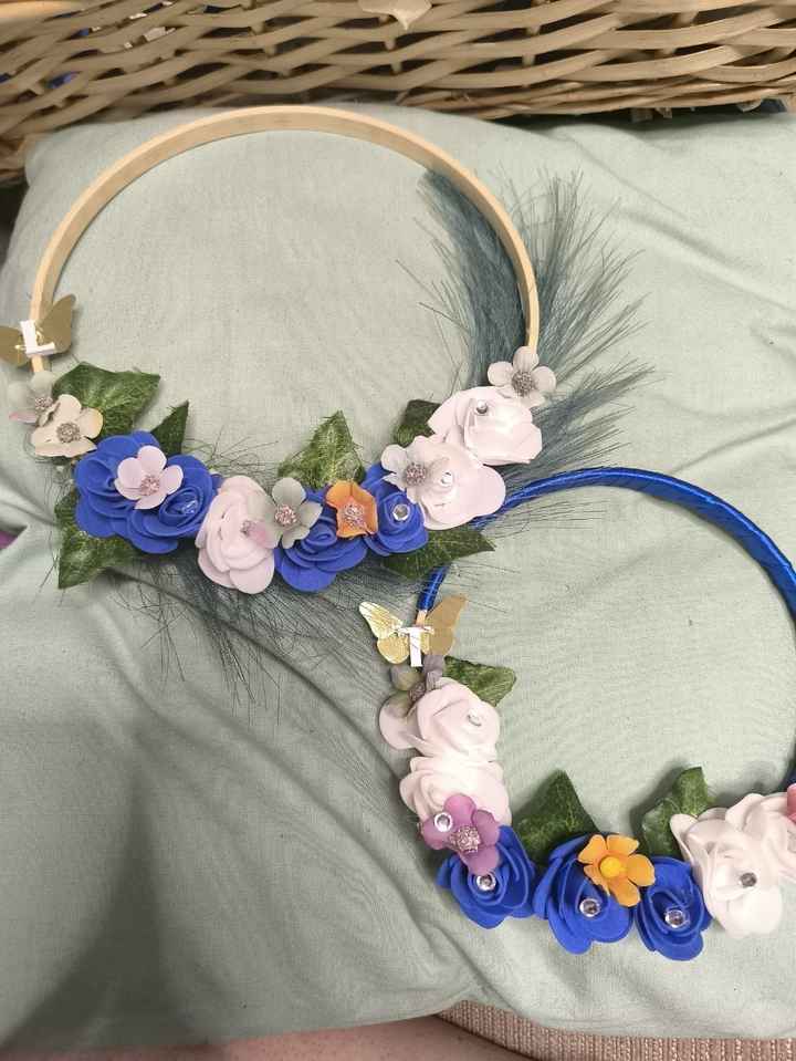 Os presento las pulseras que llevarán mis 14 damas de honor. Las hice yo misma - 1