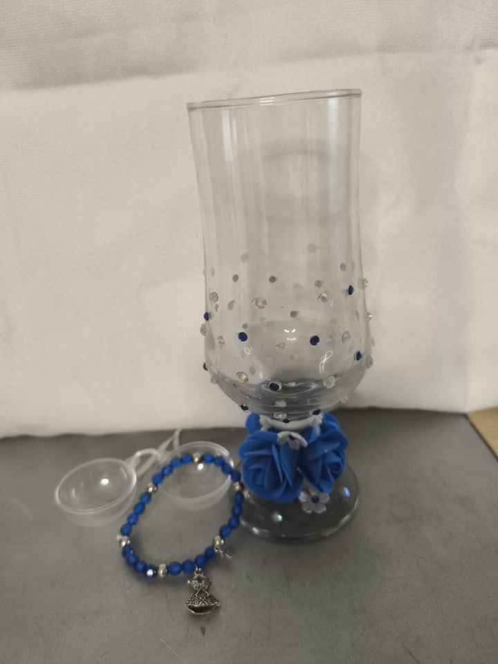 Os presento las pulseras que llevarán mis 14 damas de honor. Las hice yo misma - 8
