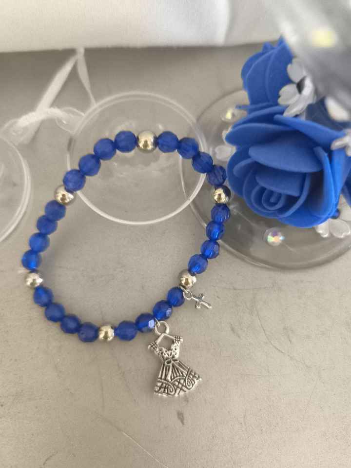 Os presento las pulseras que llevarán mis 14 damas de honor. Las hice yo misma - 9