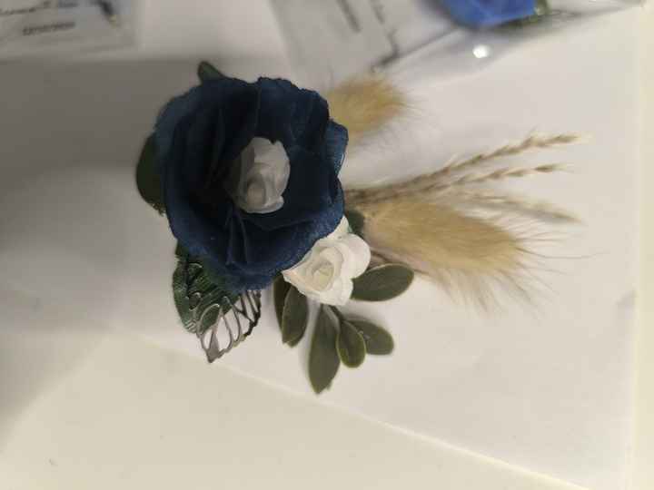 Boutonier para novio e acompañantes de las damas de honor - 2
