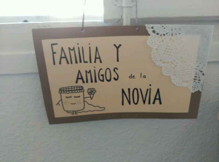 Carteles hechos a mano.quedan bien? - 2