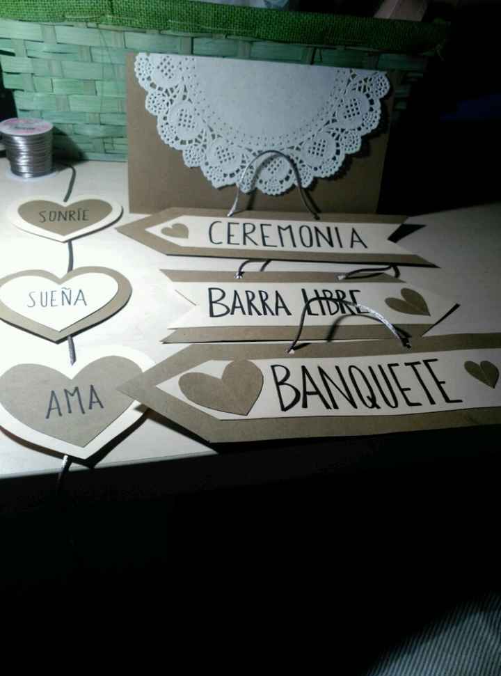 Carteles hechos a mano.quedan bien? - 3
