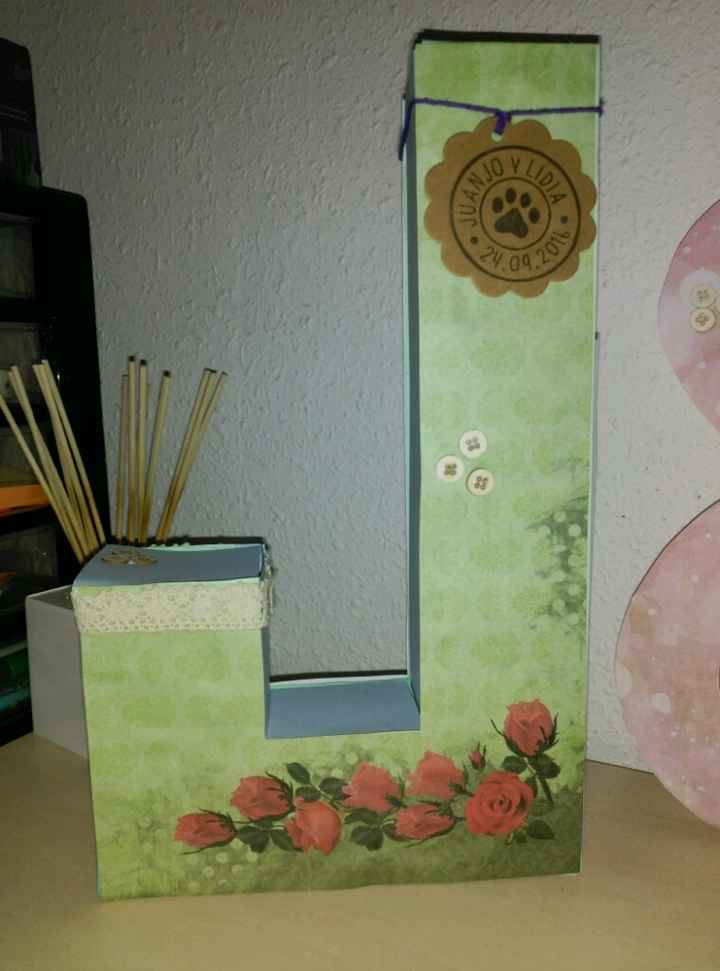 Letras papel scrap - 1