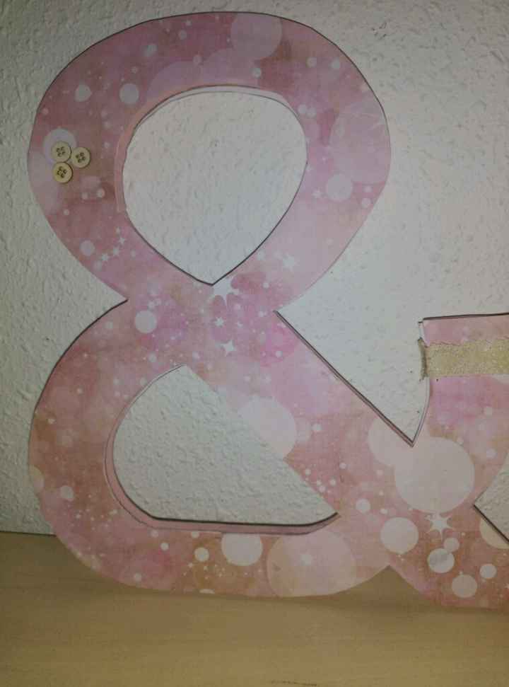 Letras papel scrap - 2