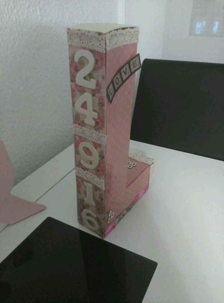 Letras papel scrap - 3