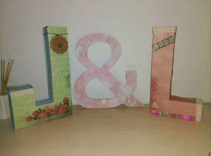 Letras papel scrap - 5