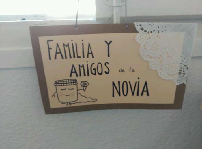 Carteles hechos a mano.quedan bien? - 2