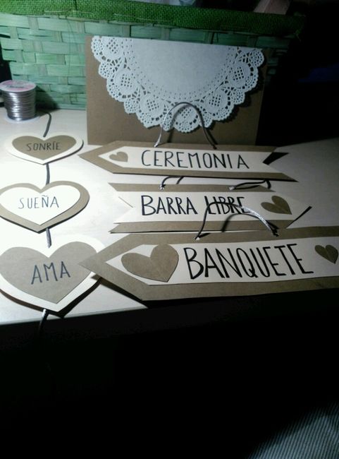 Carteles hechos a mano.quedan bien? - 3