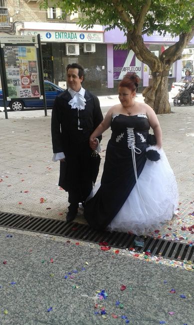 llegando al juzgado