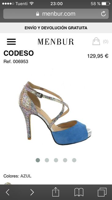 Os podríais unos zapatos azules para vuestra boda? - 1