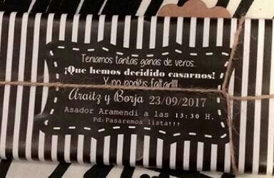 Mi invitación de tableta de choko - 4