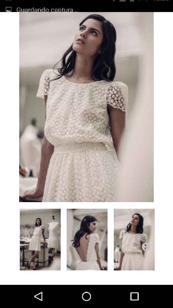 Vestido boda civil - 2