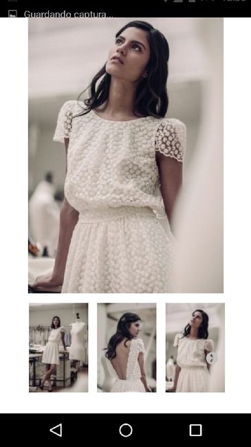 Vestido boda civil - 2