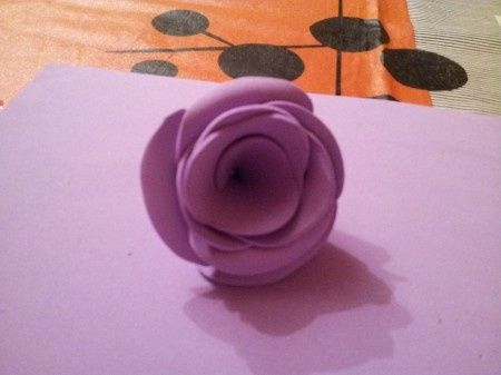 Tutorial ramo de rosas de goma eva - 2