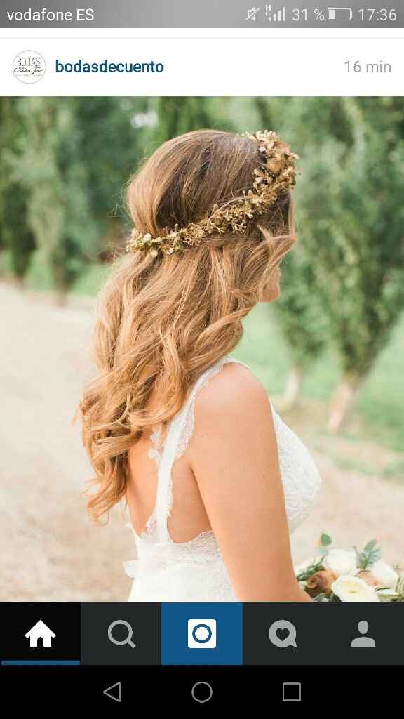 Boho peinado - 1