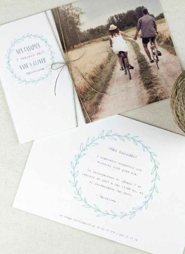 Invitaciones para boda rustida diy - 2