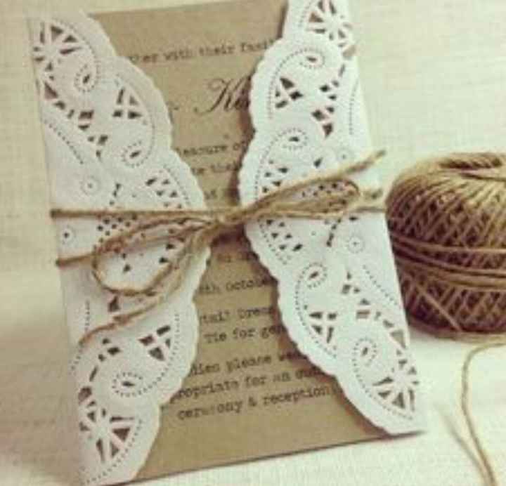 Invitaciones para boda rustida diy - 4