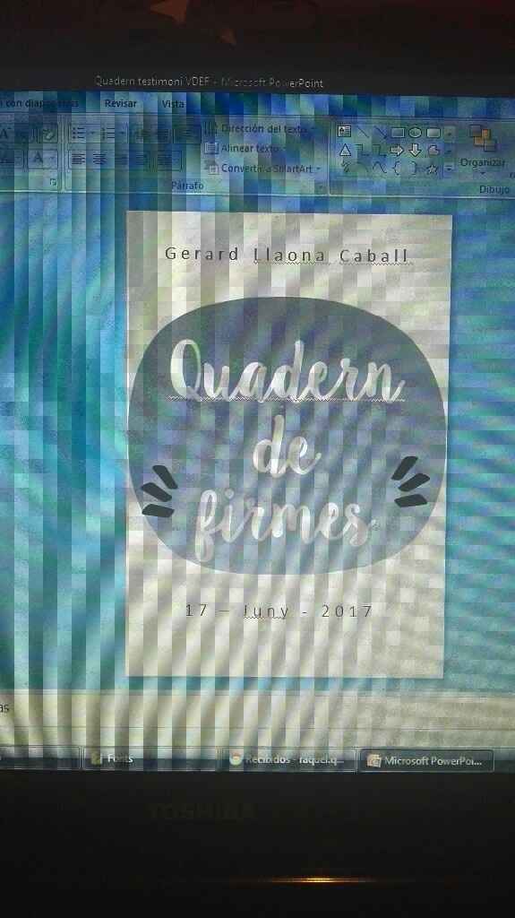 Mi cuaderno de firmas para testigos - 1