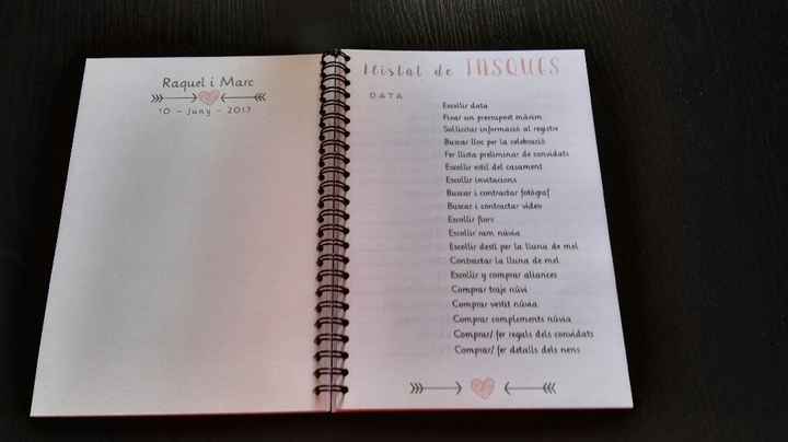 Agenda de la novia diy terminada! - 4