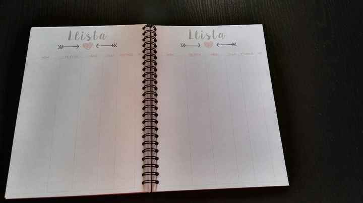 Agenda de la novia diy terminada! - 7