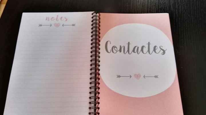 Agenda de la novia diy terminada! - 9