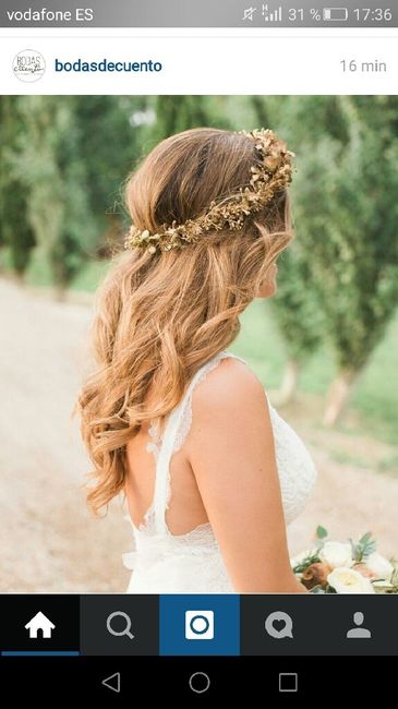 Boho peinado - 1