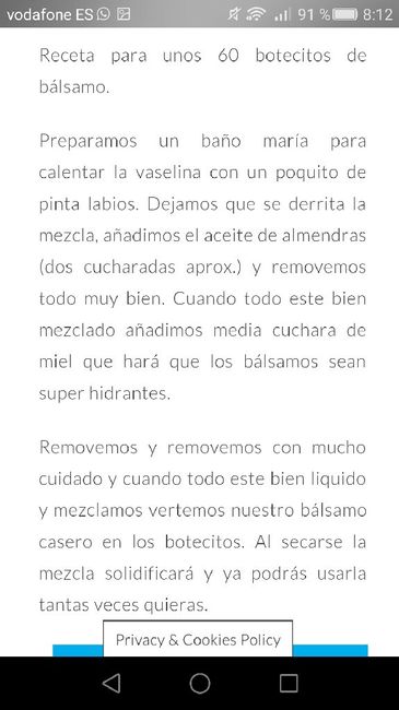 Bálsamo labial - 2
